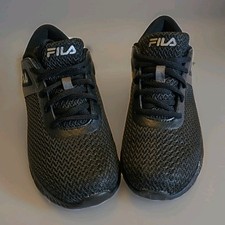 FILA Black Trainers UK 6