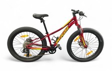 Specialized Riprock 24 Kids Mountain Bike Red/Green with Big Roller Sport Wheels