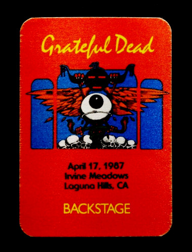 Grateful dead backstage pass - dead,