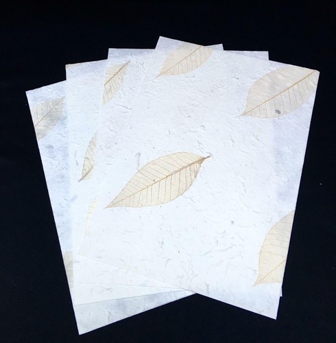 Handmade mulberry paper a4 - mulberry,