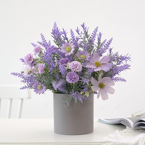 Artificial lavender plant - artificial, in