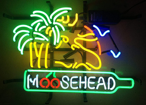 Moosehead lager beer neon - lager,