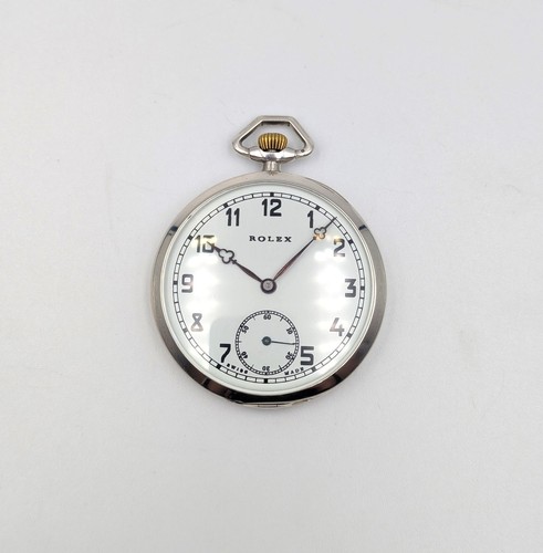 Rolex open face small - face, seconds