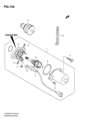 Suzuki genuine atv screw - atv,