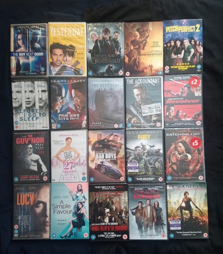 Brand new sealed dvd movies - brand,