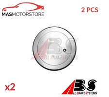 BRAKE DRUM PAIR SET REAR ABS