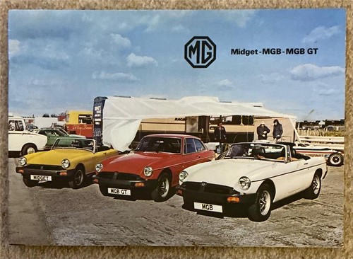 Range car sales brochure - mg,