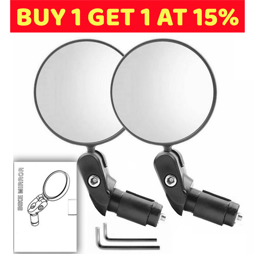 Bicycle bar end mirror 360 - bar,