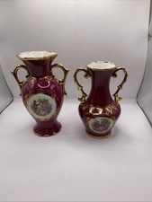 Pair of Mismatched Limoges "La