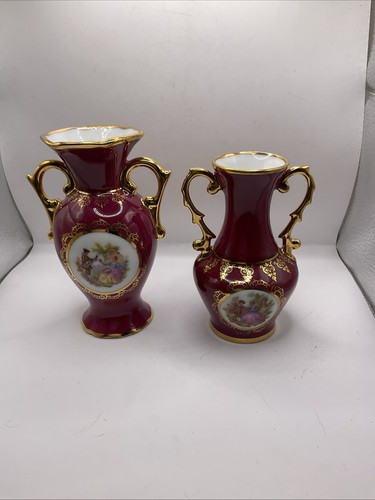 Pair mismatched limoges la - limoges, "la