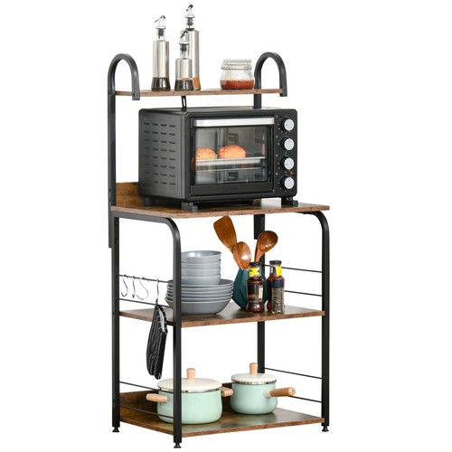 Homcom tier baker rack - 4-tier,