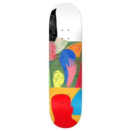 There skateboard deck tear - there,