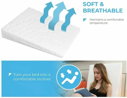 Large wedge pillow acid reflux - wedge,