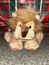 Sitting Lion Plush Stuffed