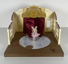 Sylvanian Families Ballet Theatre Set With Sounds & Ballerina Rabbit Figure VGC