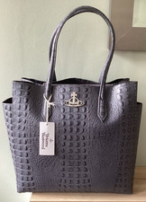 Brand New Vivienne Westwood Johanna Leather Large Tote Shopper Shoulder Bag