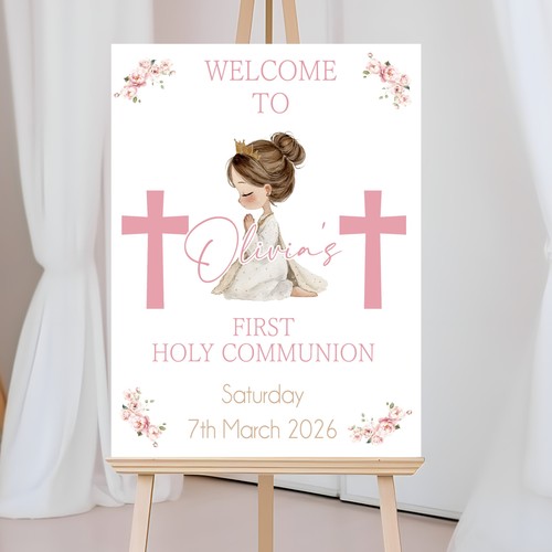 First holy communion welcome - first,