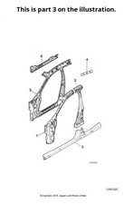 Jaguar Genuine Sill Panel