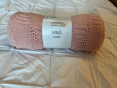 Marks spencers baby shawl - spencers,
