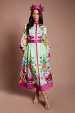 Coast Turquoise Fit & Flare