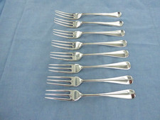 AN ANTIQUE SET OF 8 STERLING