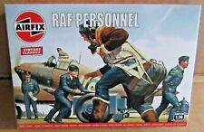 AIRFIX WW2 RAF PERSONNEL 1:76 SCALE (25mm) MODEL SOLDIERS UNPAINTED PLASTIC
