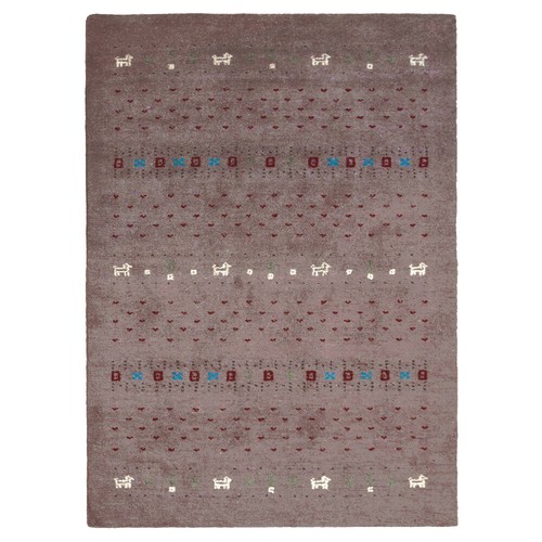 Hand knotted loom silk - silk, mix