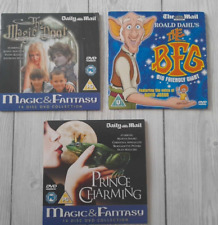 3 x Children's  DVDs (Daily Mail Series) The BFG, Prince Charming, Magic Door