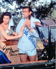 SEAN CONNERY EUNICE GAYSON JAMES BOND DR NO SIGNED  PHOTOGRAPH 10x8 C/W COA