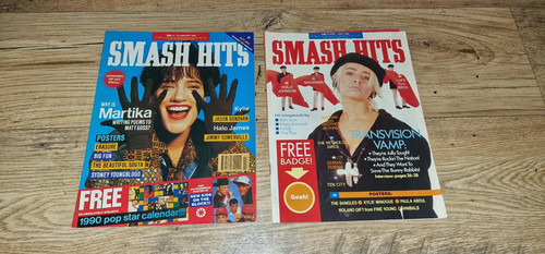 Smash hits magazines - x,