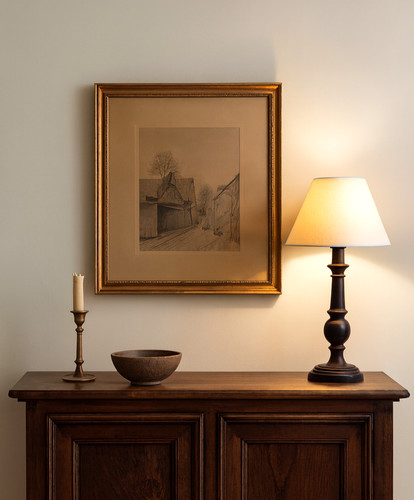 Adolph larsen original etching - larsen,