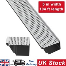 Aluminum Gutter Guard 5 in