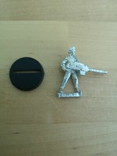 Mongoose Judge Dredd Miniatures Game Punk With Heavy Spit Gun Metal 