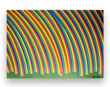 Patrick Hughes Signed Framed