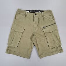 G Star Mens Cargo Shorts Khaki