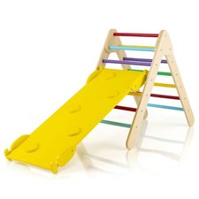 Wooden climbing ladder indoor - climbing,