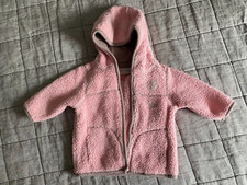 NEXT Baby girls pink coat soft