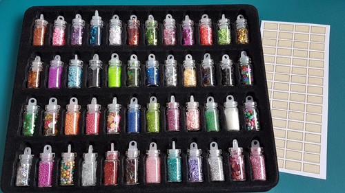 Mini jars bottles potions - jars,