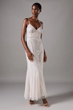 Coast Neutral Maxi Dress Womens Occasion Dresses