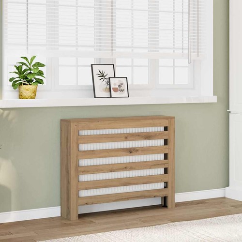 Vidaxl radiator cover oak 104 - vidaxl,