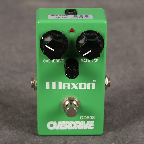 Maxon 808 overdrive pedal - maxon,