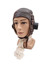 WW2 RAF 1st pattern C-type flying helmet - sz3