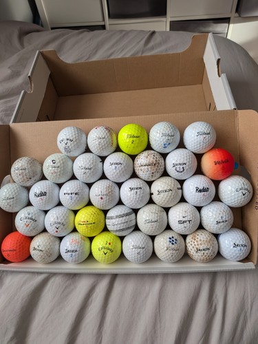 35x miscellaneous golf - golf, balls
