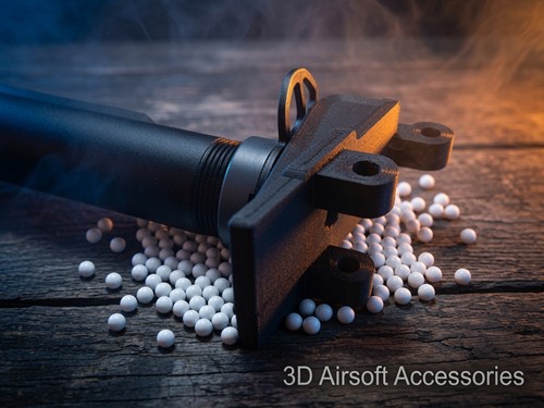 Airsoft m249 adapter - airsoft,