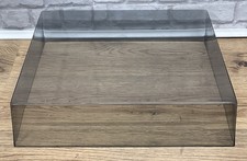 Turntable Record Player Lid Cover 460x410x110mm Perspex Light Smoke