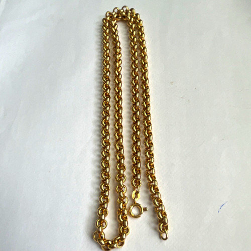 9ct yellow gold - yellow, chain
