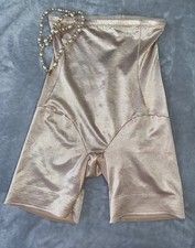 Vtg Glossy Stretch Satin Hi