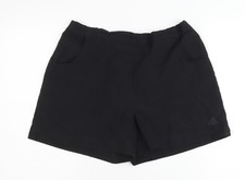 Adidas Women's Black Athletic Shorts L