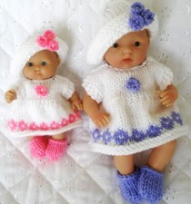Dolls Knitting Pattern 5 and