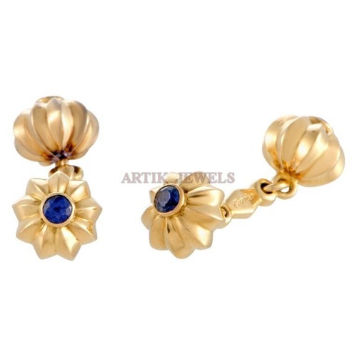 Heated blue sapphire - heated, gemstone